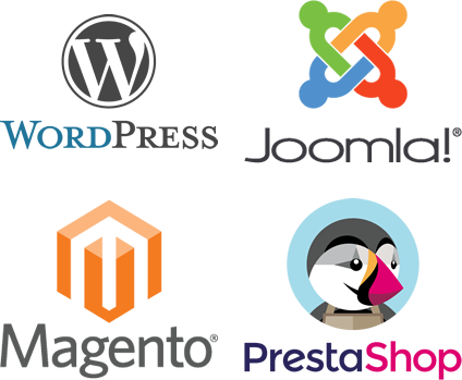 Wordpress - Joomla - Magento - Prestashop